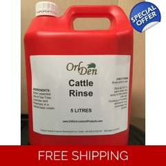 Cattle Combo - Cattle Rinse 5 Lts + Hair oil 500ml + Herbal Cream 400ml